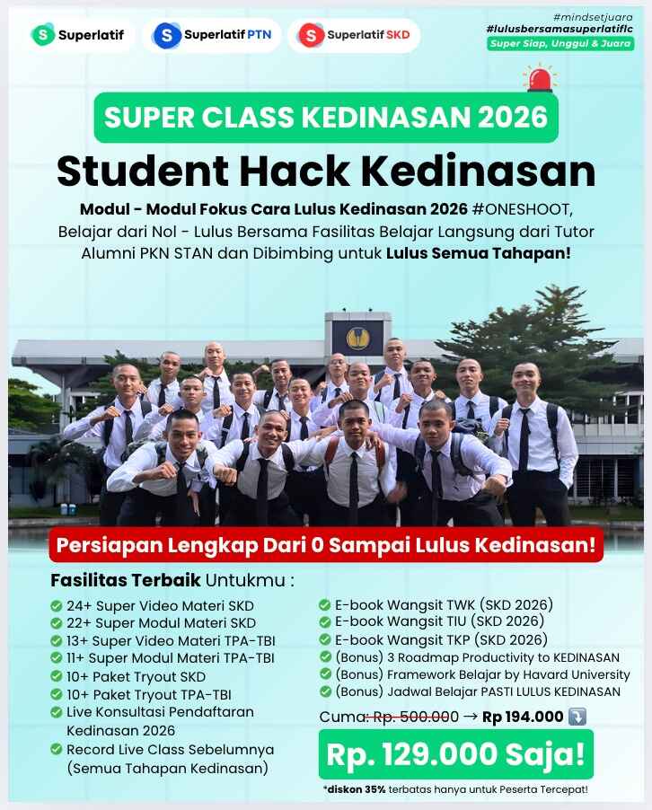 Paket Student Hack Kedinasan