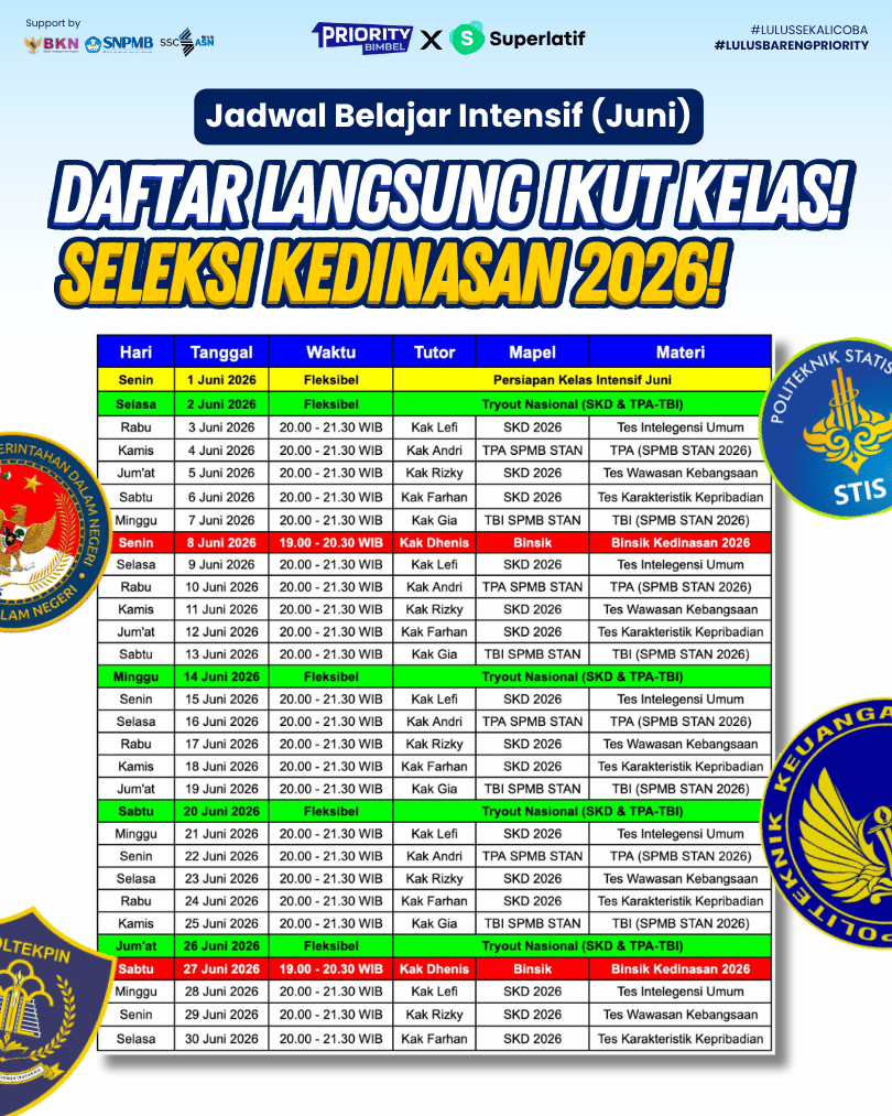 Jadwal Kelas