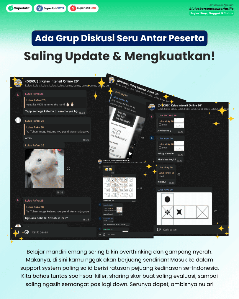 Grup diskusi Kelas Akselerasi
